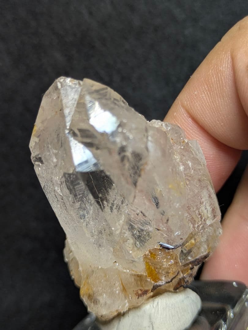 ネパール産　ガネーシュヒマール　カテドラル水晶　　階段膜が綺麗！　50グラム！