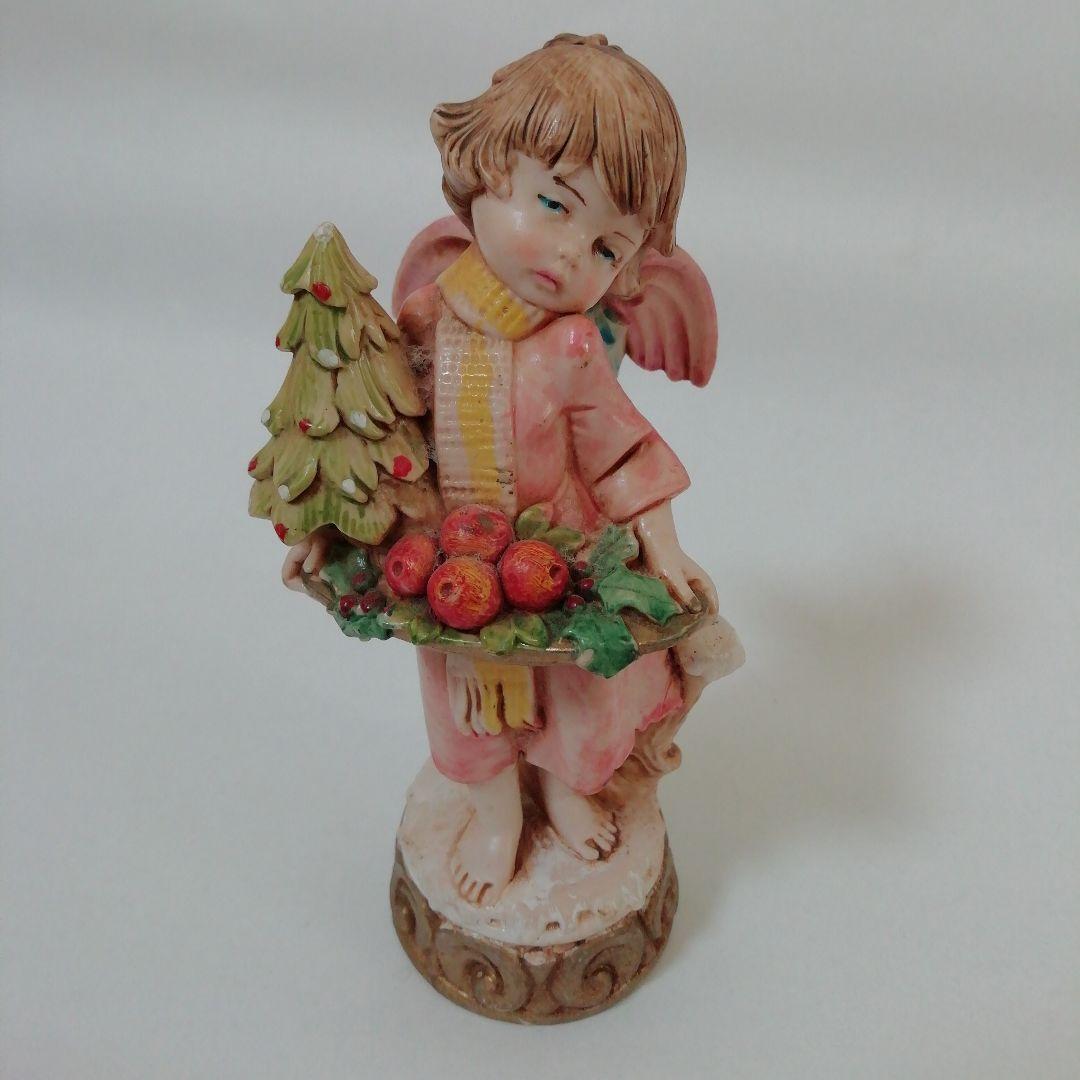 イタリア製　天使　樹脂製　4点セット