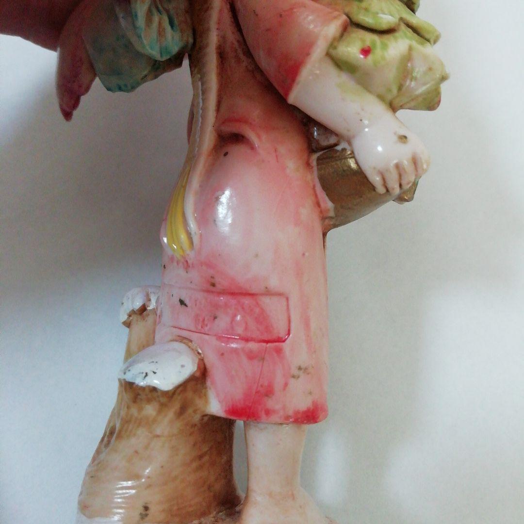 イタリア製　天使　樹脂製　4点セット