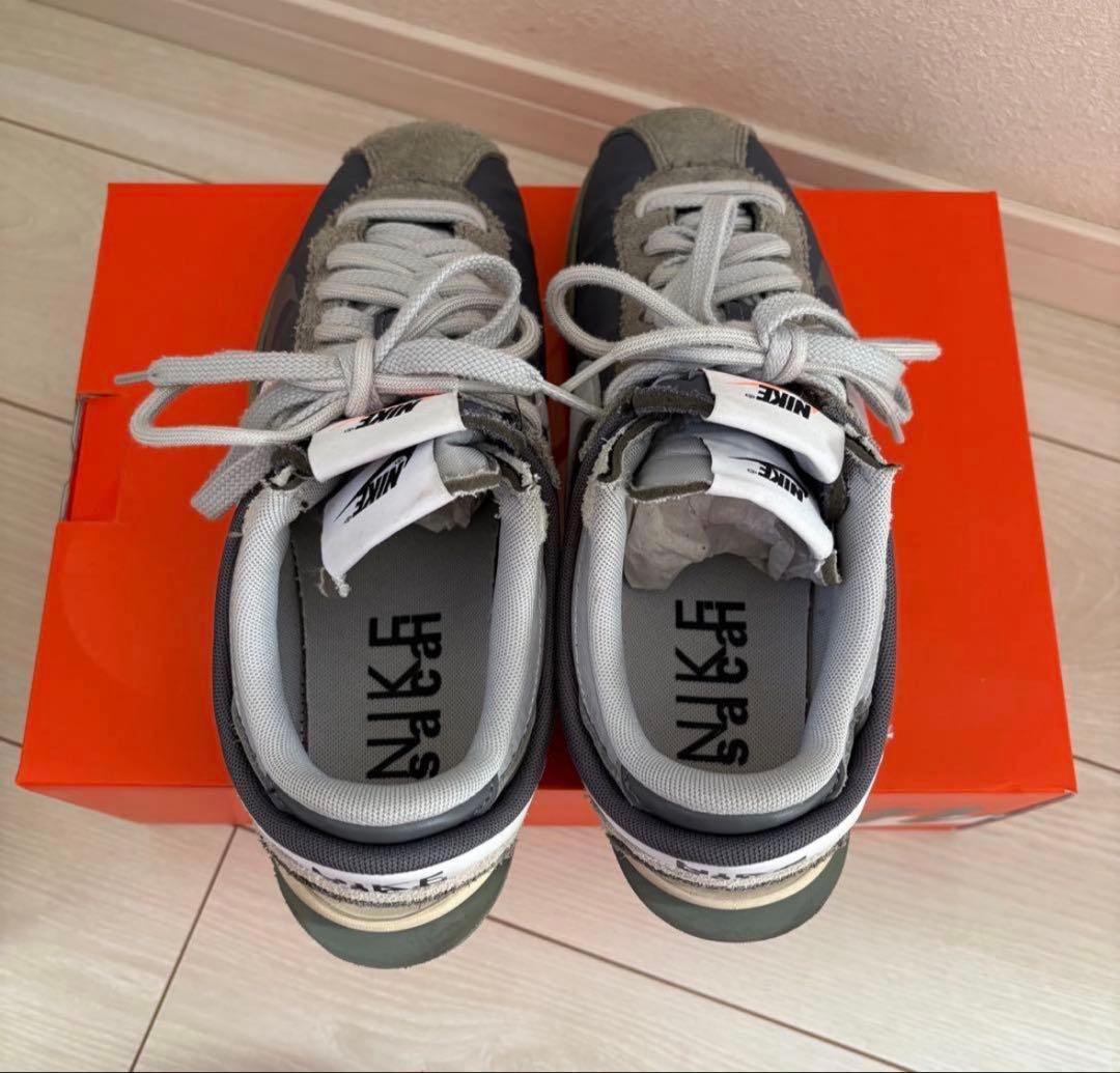 NIKE ナイキ CORTEZ SP sacai 26cm アイアングレー