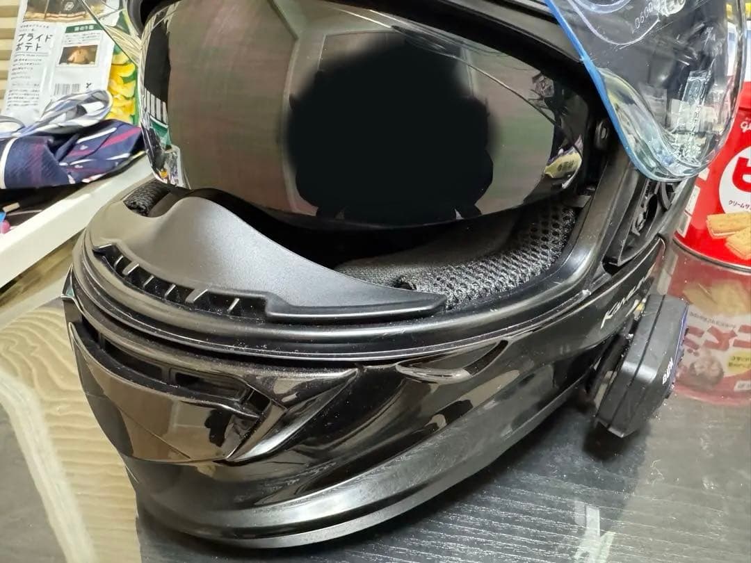 ogk kabuto kamui3 インカム装着済み【ライダー引退品】