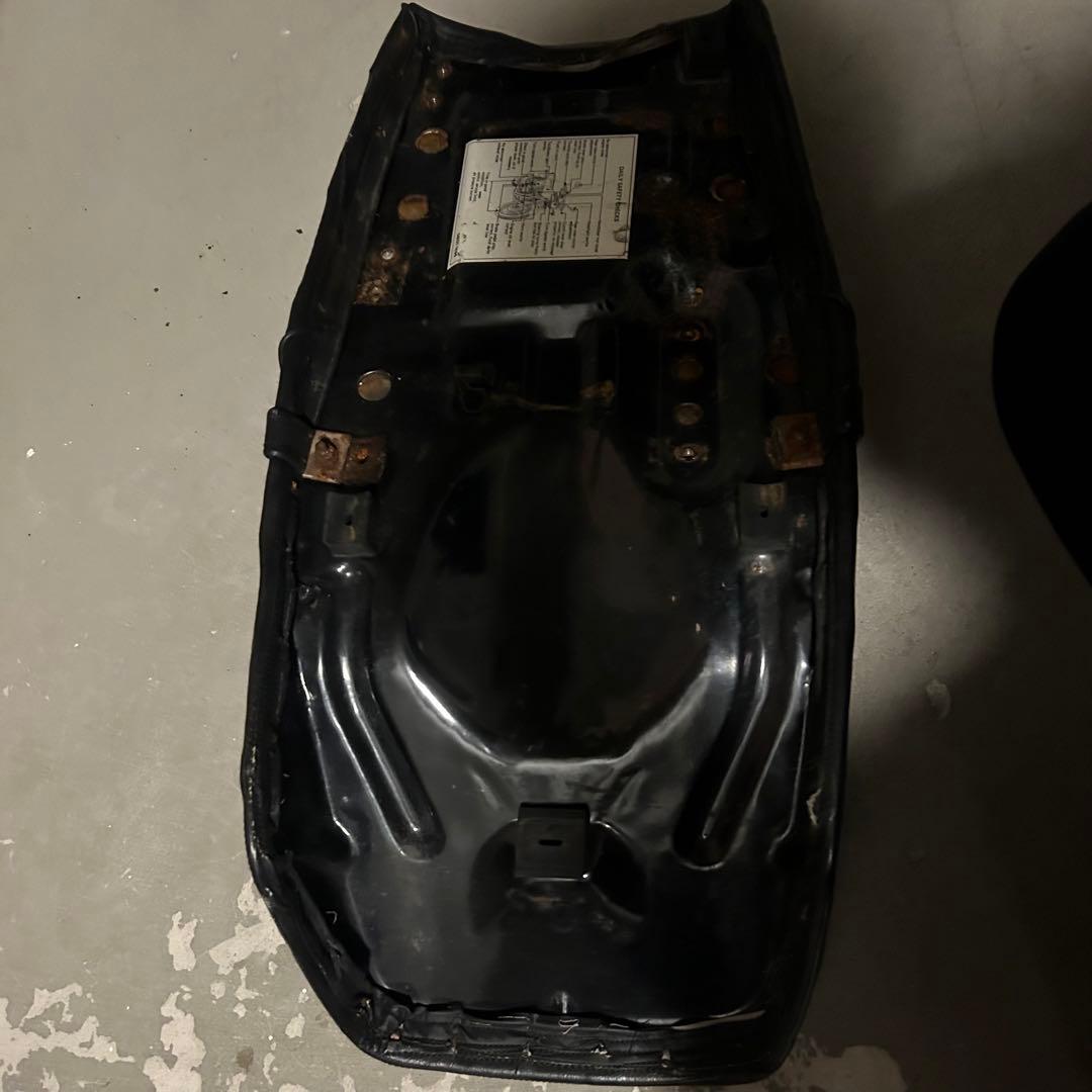 z400fx純正シート　当時物