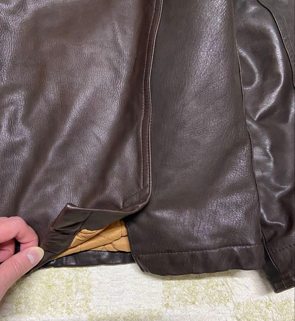 dezert デザート レザー 牛革 シングルライダース 90s イタリア製