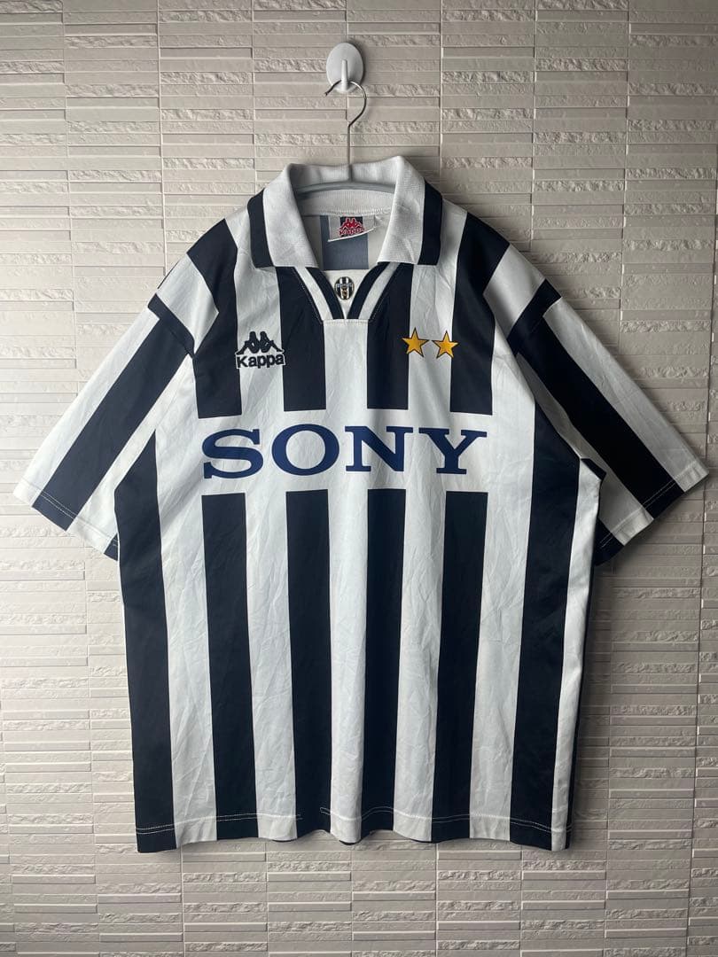 ササさん専用90sユベントスSONYヴィンテージ ユニフォーム　Apple ts