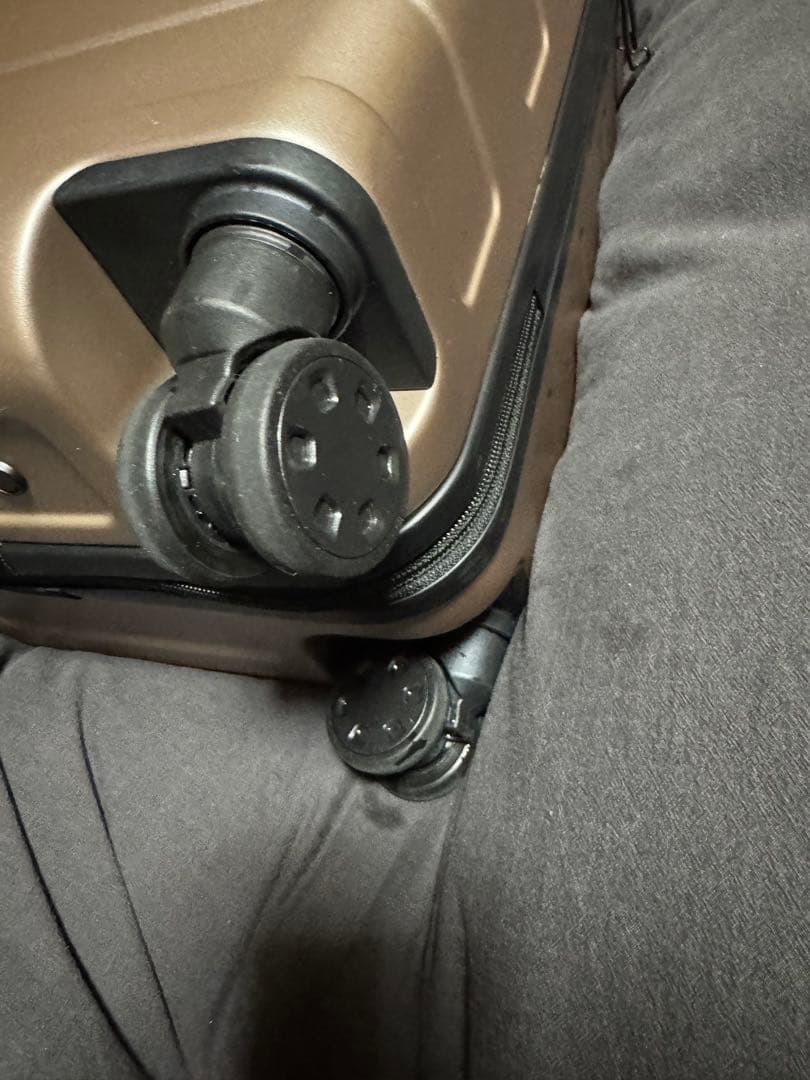 【廃盤】無印良品 バーを自由に調節できるハードキャリーケース36L