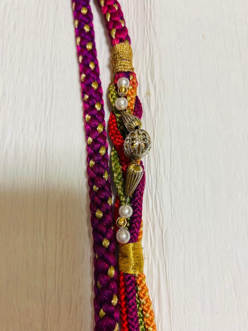 振袖用 帯揚げ、帯締め、伊達襟、半襟セット