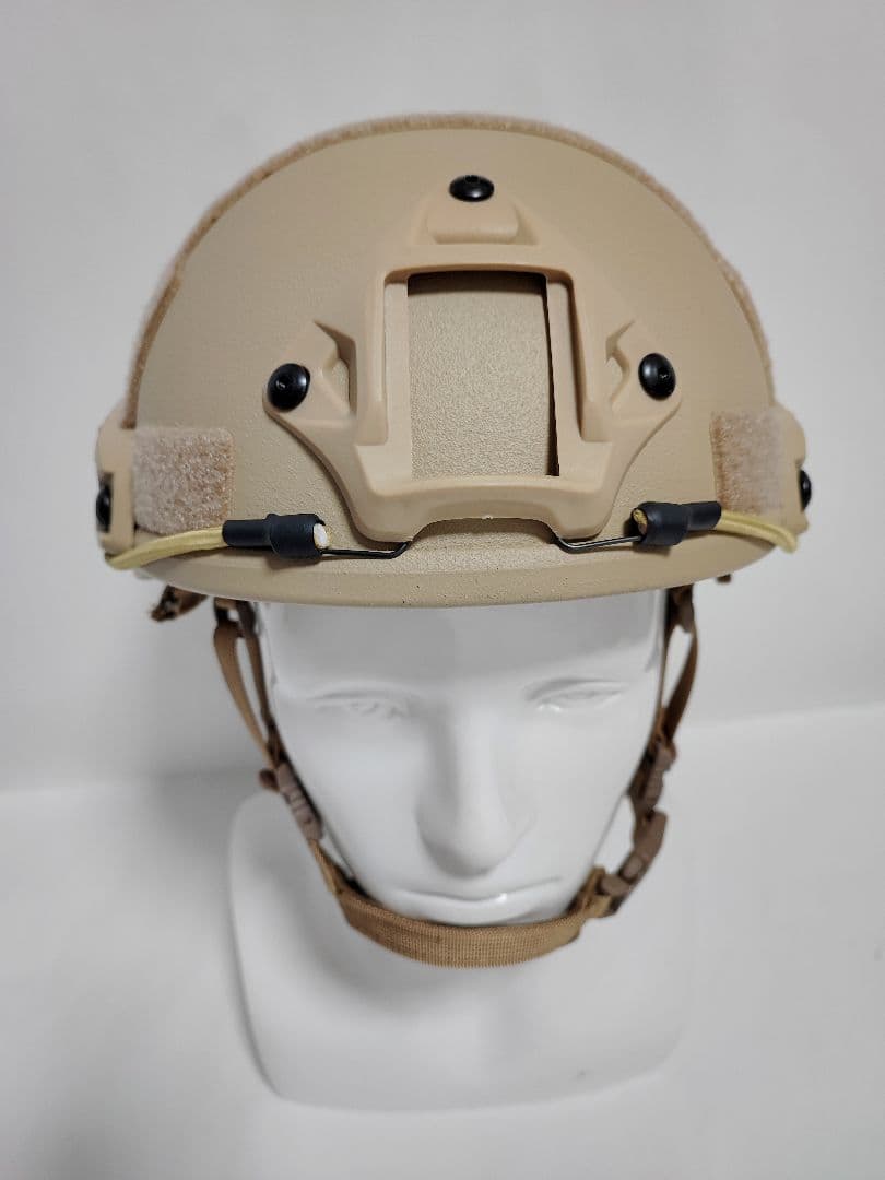 NIJ IIIA レベル3A 防弾ヘルメット TAN 55～62cm 新品未使用