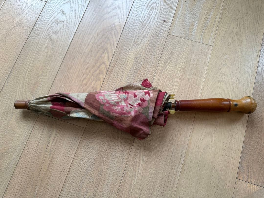 フランスアンティーク子供用花柄日傘