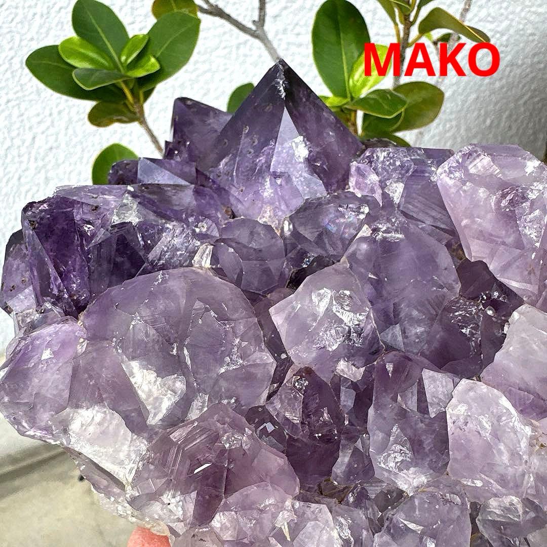 M1674☆アメジストクラスター1.6Kg☆天然石　原石☆N50301-B