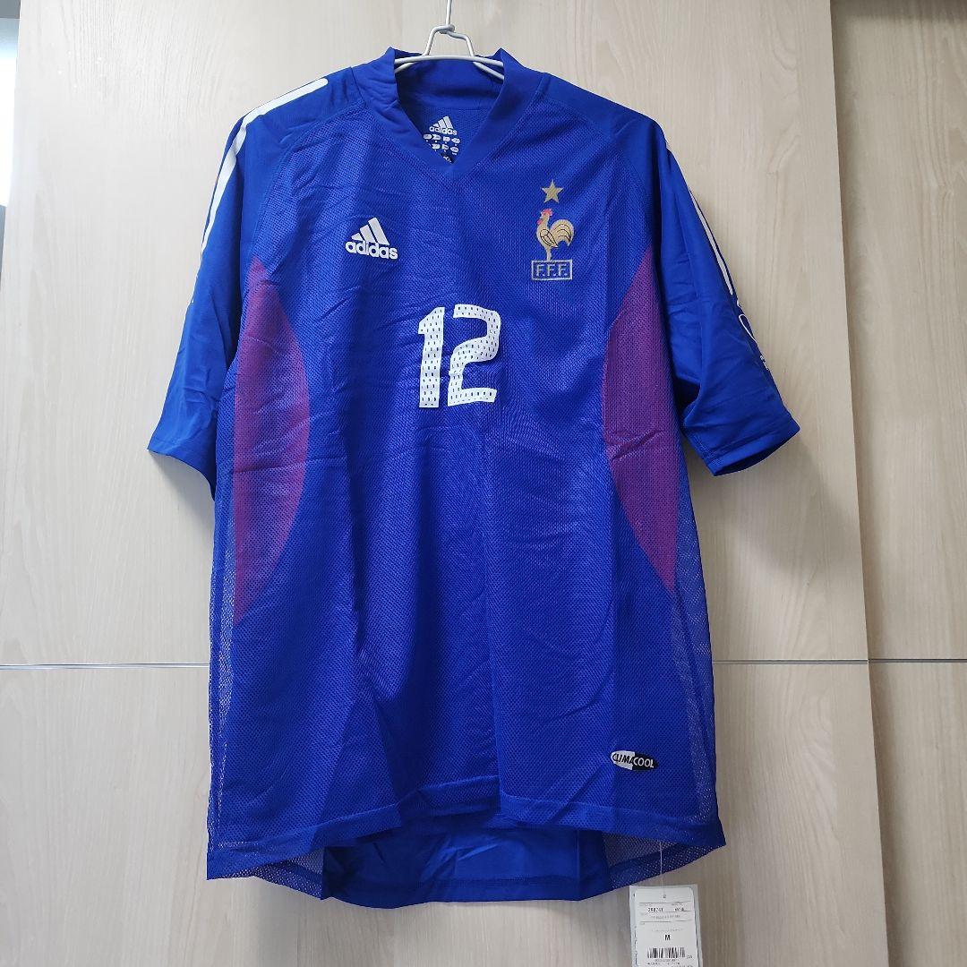 2002 日韓W杯フランス ティエリ・アンリ オーセンティック限定缶入ユニ 新品