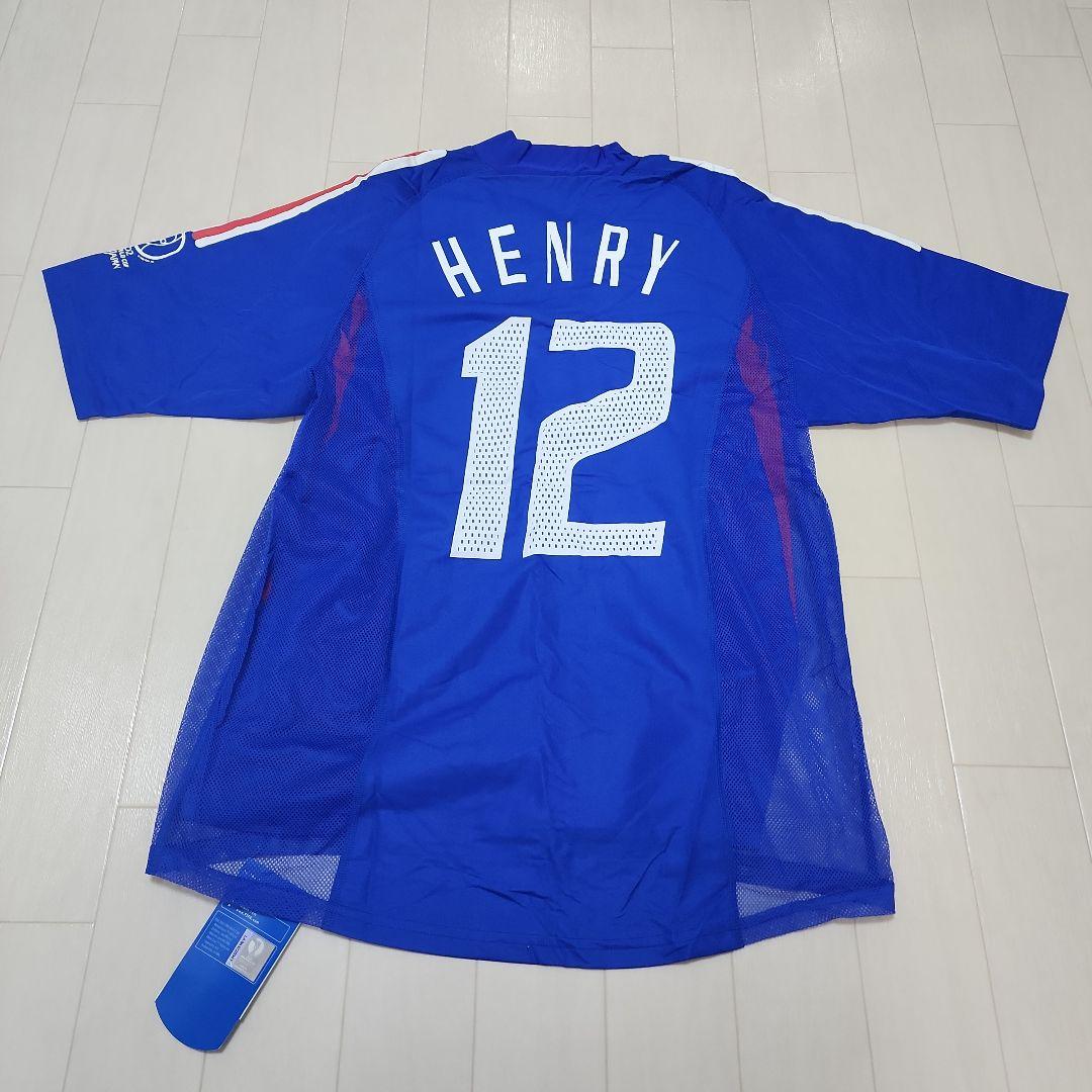 2002 日韓W杯フランス ティエリ・アンリ オーセンティック限定缶入ユニ 新品