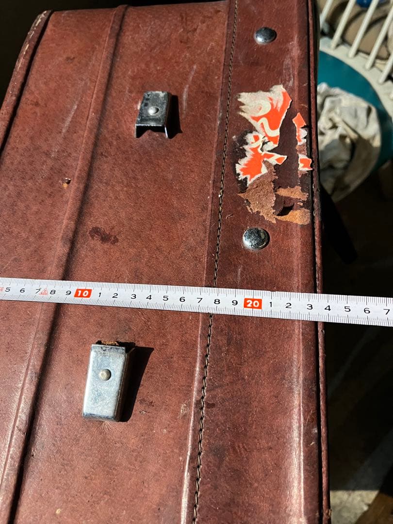 寅さんバック、寅さんトランク、特大トランク、小物入れ、革製トランク