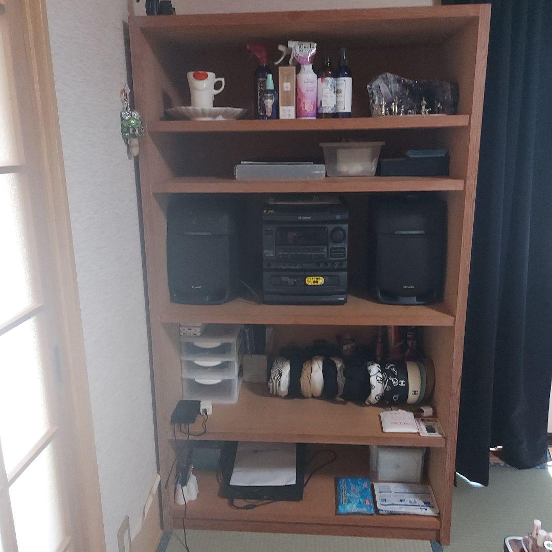 Aymitページ「高級木のオーダーメイド仕立てのスライド式棚」