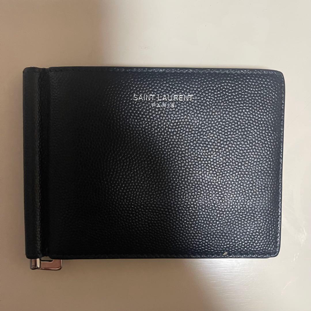 SAINT LAURENT マネークリップ ブラック