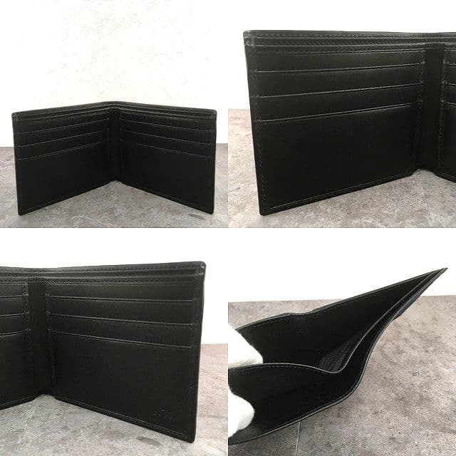 送料込み！ 極美品 GUCCI 札入れ キャンバス ブラック 545