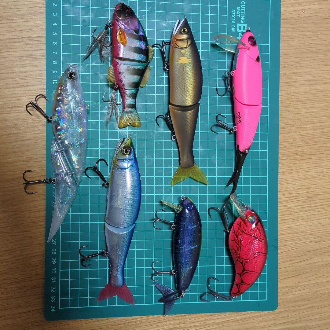 ビッグベイトルアー 7点セット