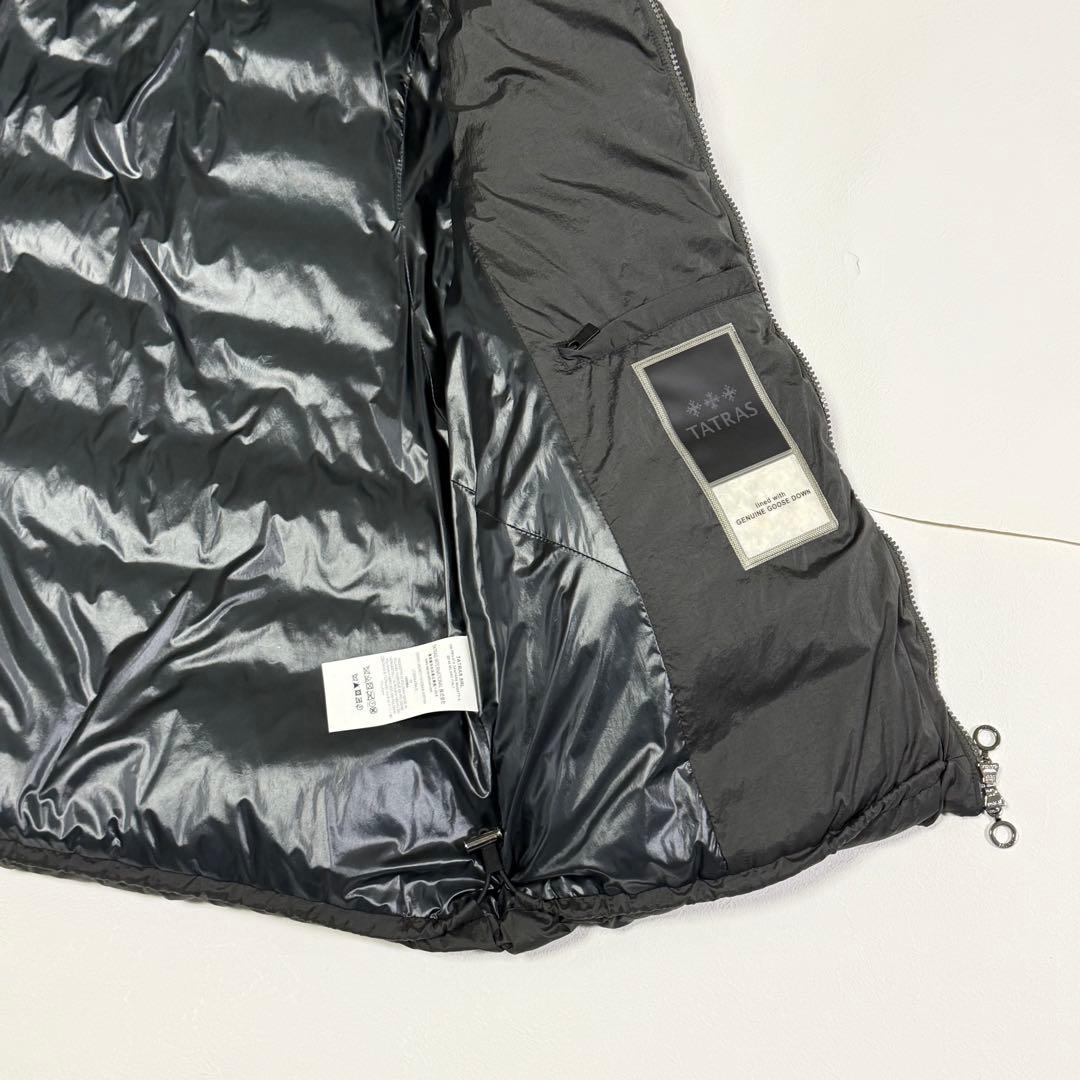 TATRAS タトラス サルマ ダウンコート フード ファー グレー L