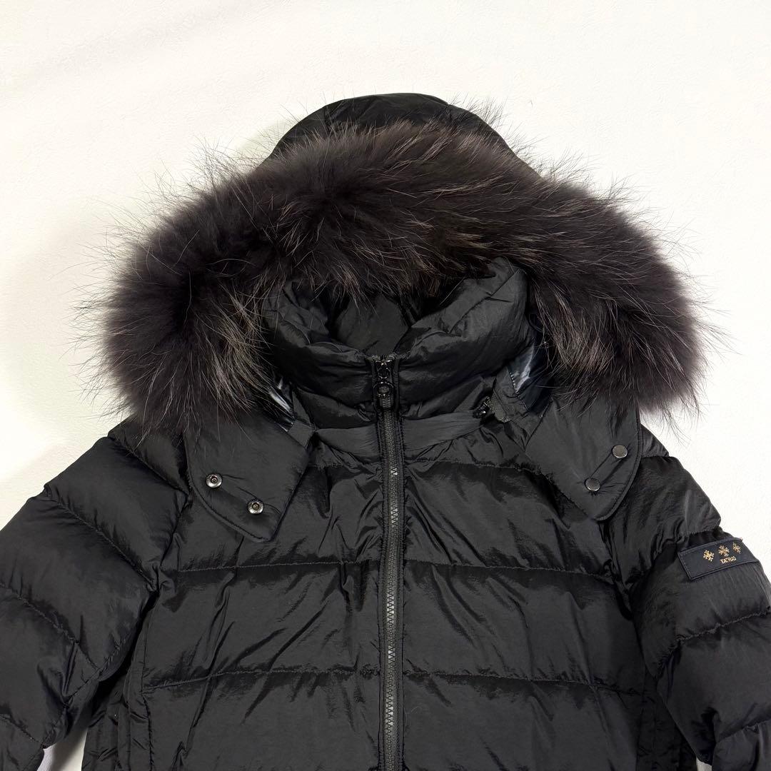 TATRAS タトラス サルマ ダウンコート フード ファー グレー L