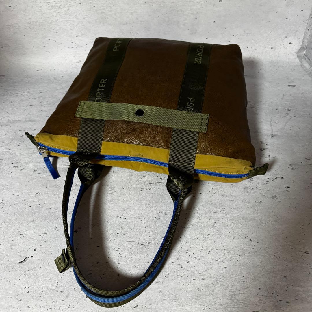 PORTER ポーター RELAX TOTE BAG レザー　トートバッグ