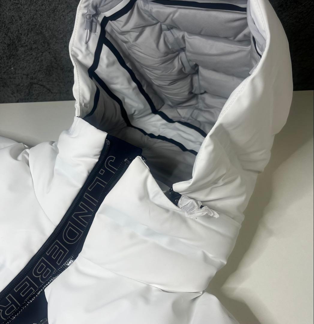 J.LINDEBERG スノボー・スキーウェア ホワイト／ネイビー 新品未使用