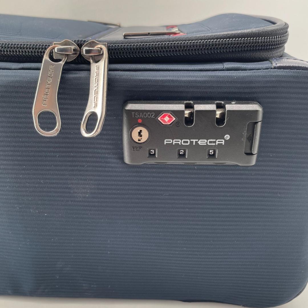 15447✨良品✨プロテカ フィーナRF スーツケース ソフト 機内持込 超軽量