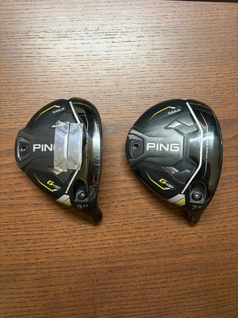 即配可能　G430 maxフェアウェイウッド 7番9番NXグリーン 7Sセット
