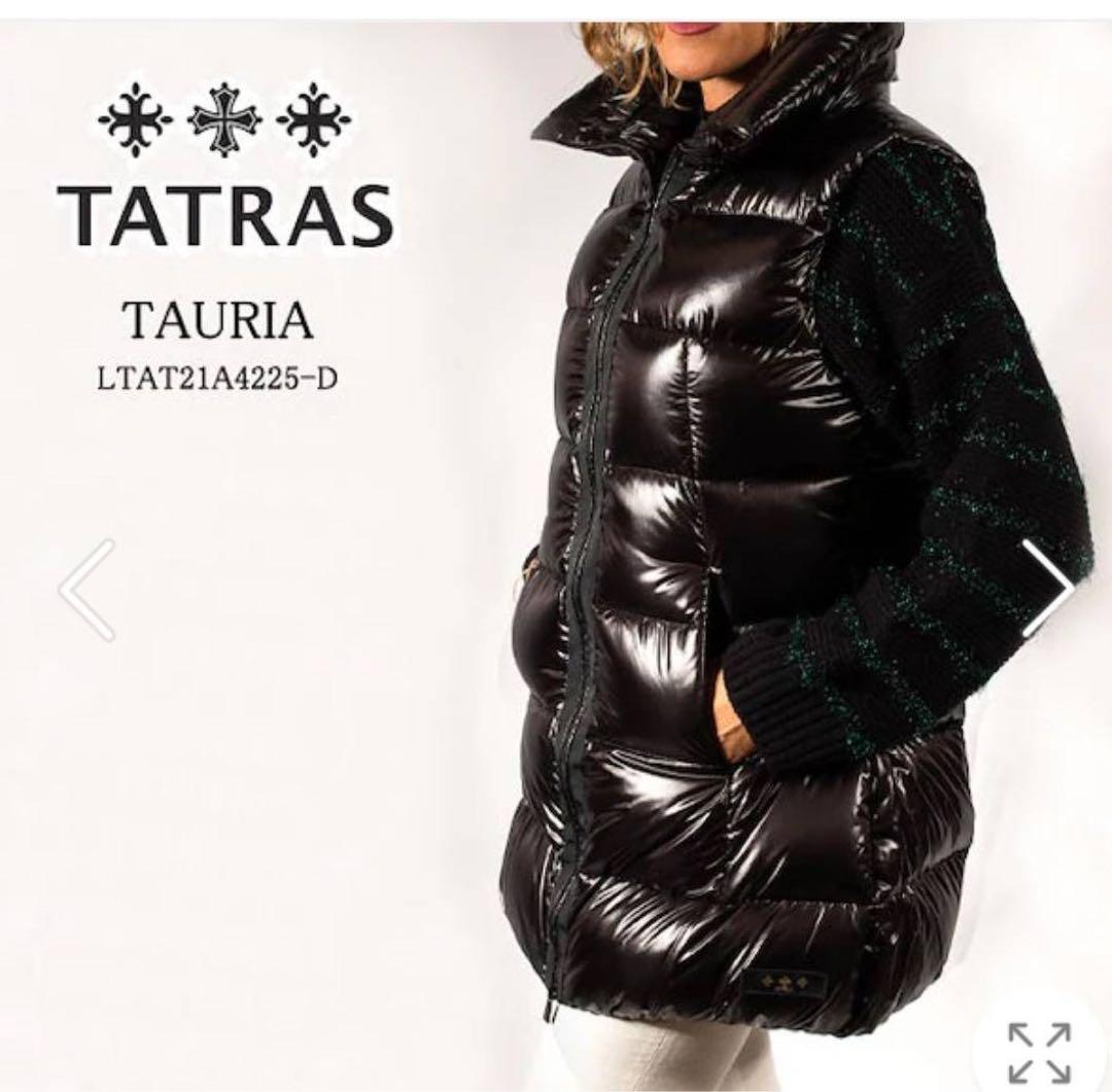 TATRAS タウリア　ダウンベスト　黒　サイズ０１ Ｓ~М　美品