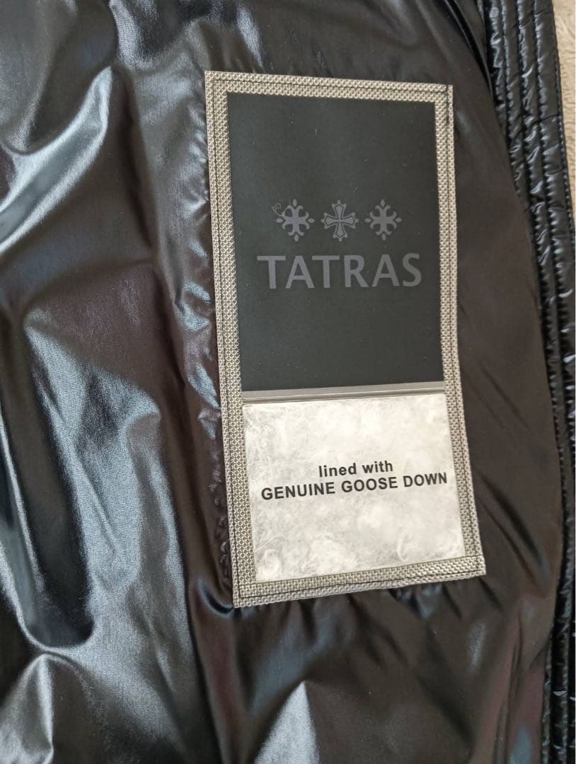 TATRAS タウリア　ダウンベスト　黒　サイズ０１ Ｓ~М　美品