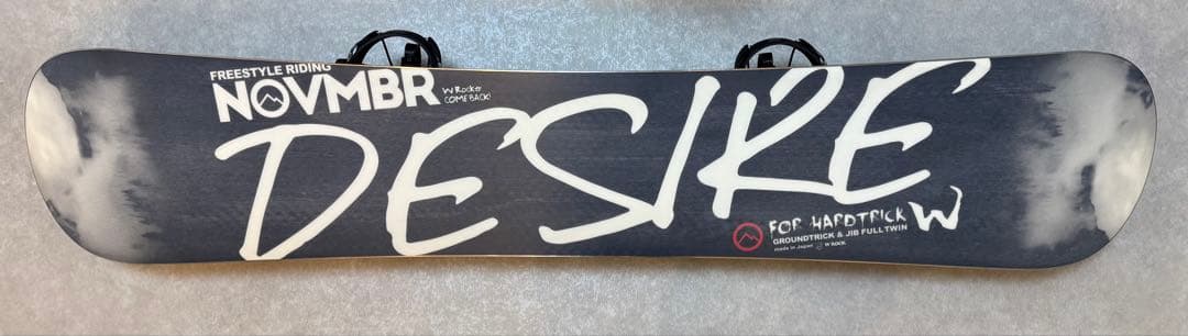 NOVEMBER Desire スノーボード　板のみ
