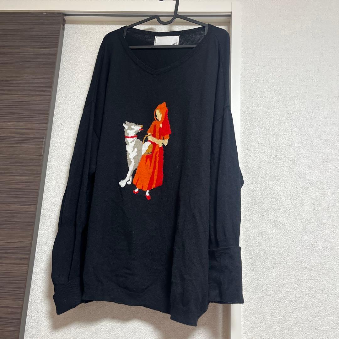 ベッドサイドドラマ　赤ずきんニット