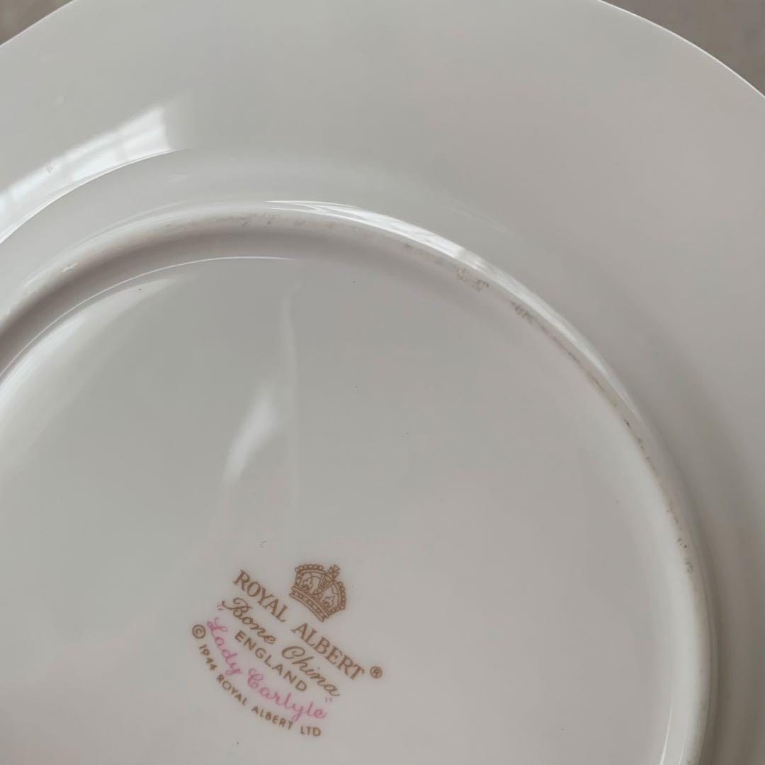 ロイヤルアルバート　レディーカーライル　ケーキ皿　6枚