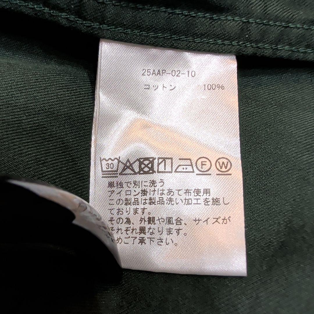 【A.PRESSE・未使用】Double Weave Twill Shirt