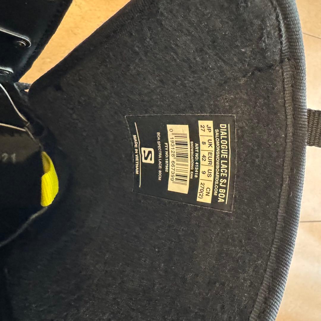 SALOMON DIALOGUE サロモン ダイアログ 27.0 レースSJ