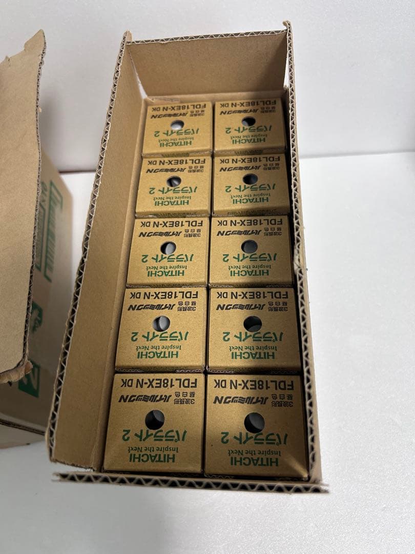 HITACHI 3波長形昼白色ハイルミック FPL18EX-N DK10個セット