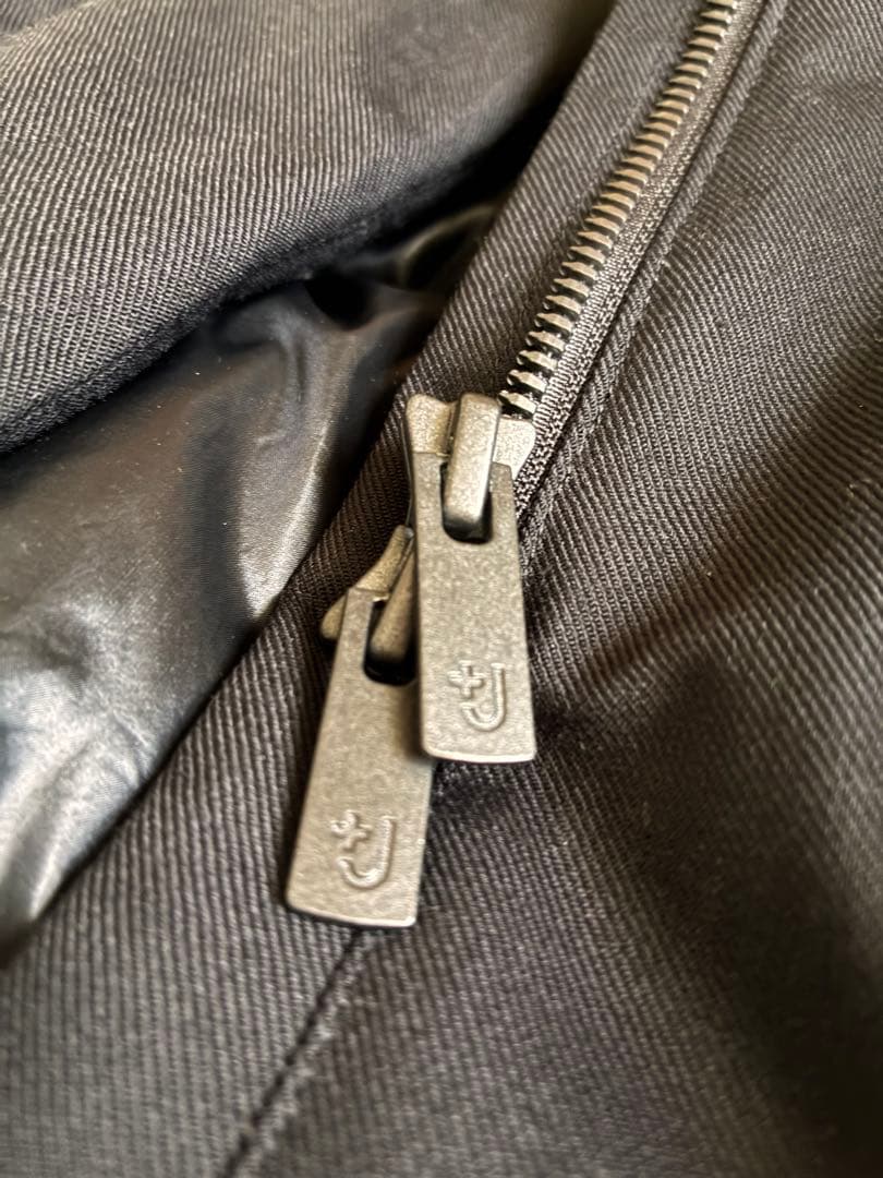 【試着のみ】ユニクロ＋J ハイブリッドダウンコート ジルサンダー 黒 M