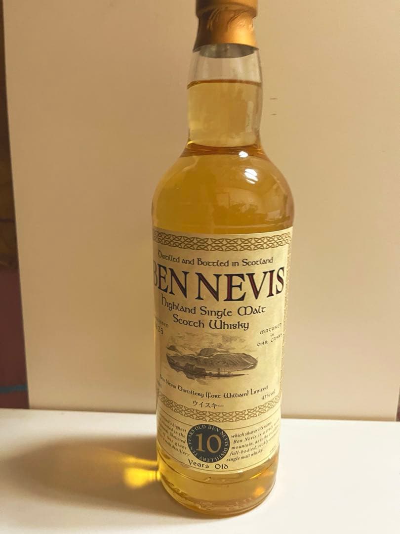 BEN NEVIS 10年 ハイランドシングルモルトウイスキー 750ml