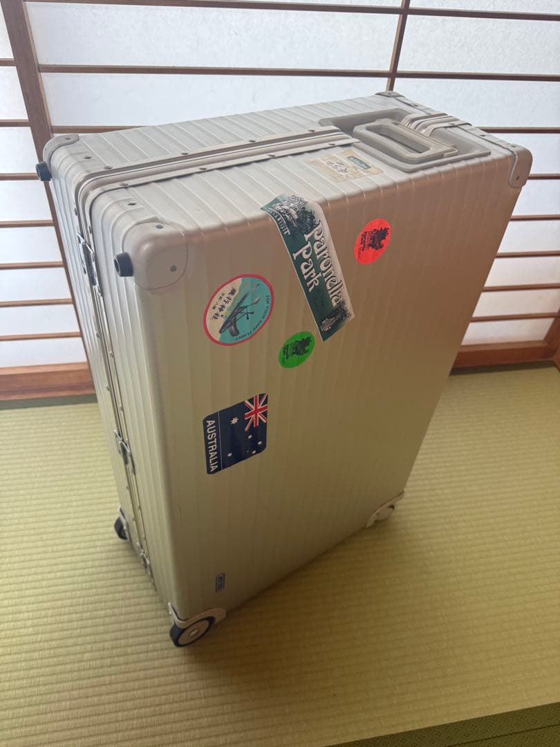 【希少】リモワ　プルタブ4輪　スーツケース