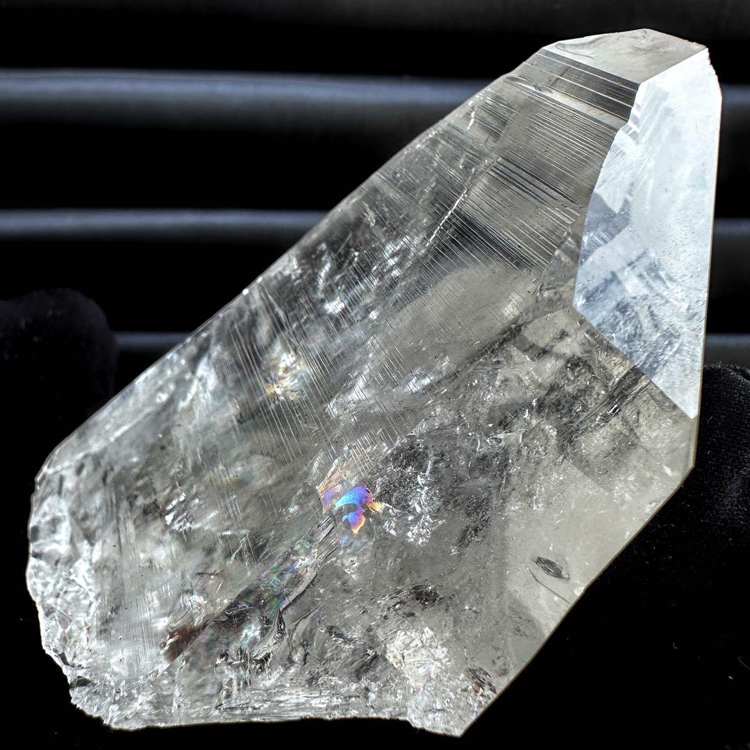 高透明度❗️レインボー☆コロンビアレムリアンシード クリスタル ポイントA1543