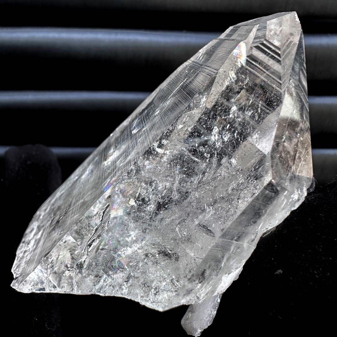 高透明度❗️レインボー☆コロンビアレムリアンシード クリスタル ポイントA1543