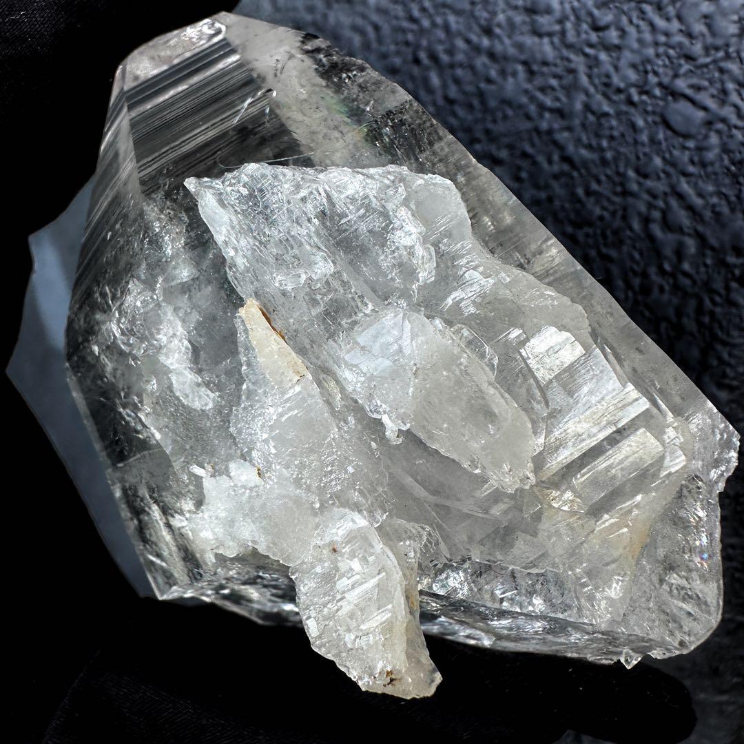 高透明度❗️レインボー☆コロンビアレムリアンシード クリスタル ポイントA1543