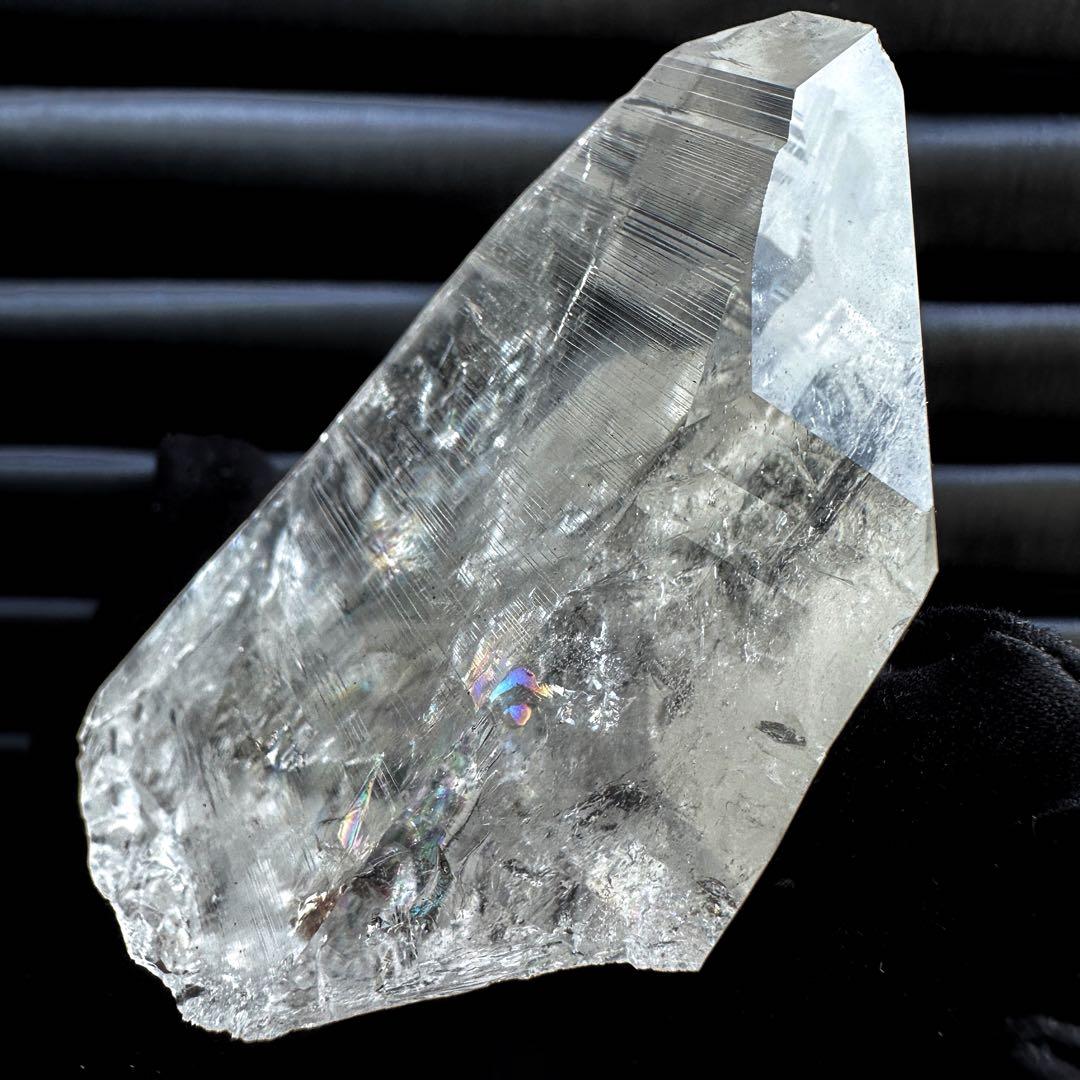 高透明度❗️レインボー☆コロンビアレムリアンシード クリスタル ポイントA1543