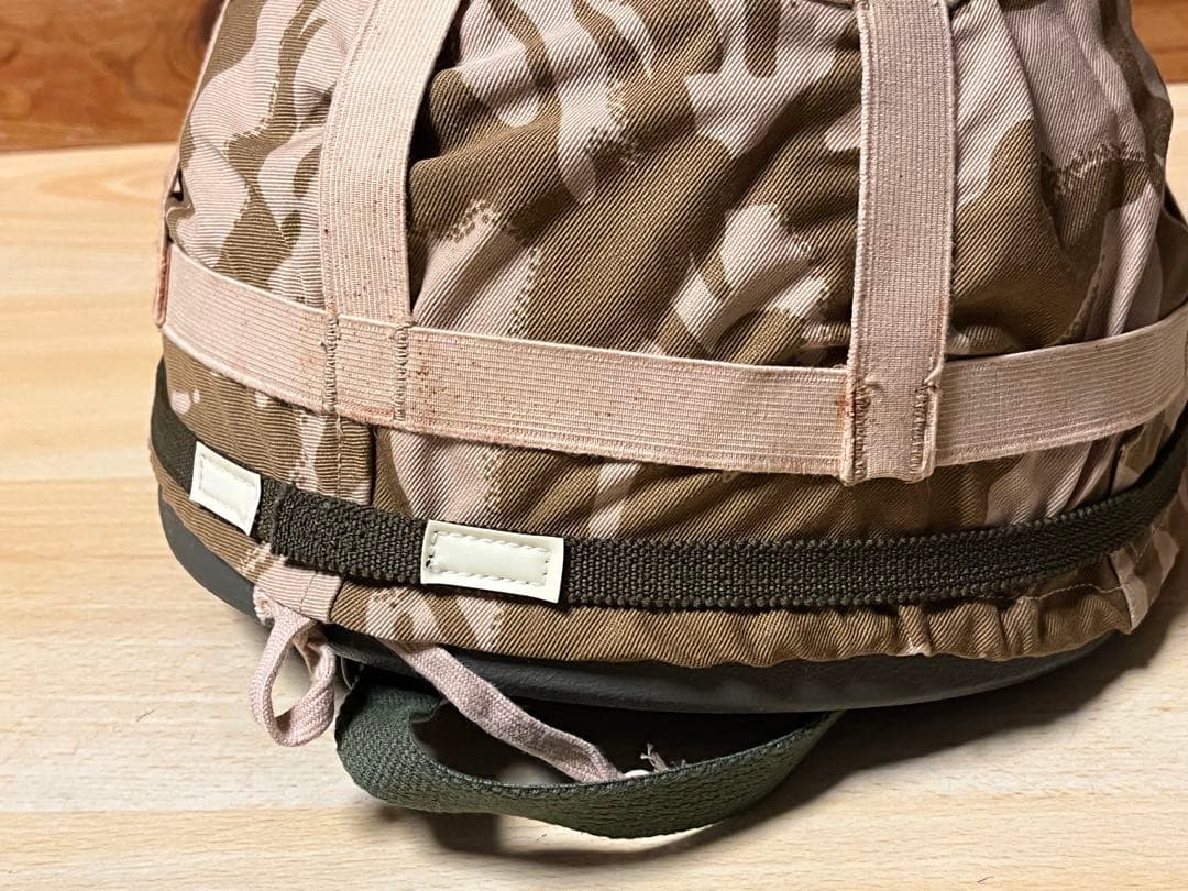 イギリス軍 Mk6ケブラーヘルメット サイズM 迷彩カバー3枚付実物2003年製