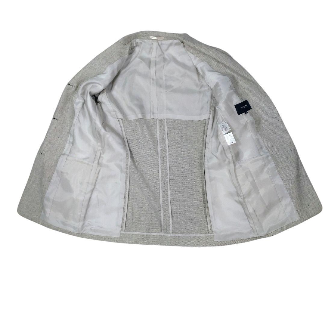 Burberry LONDON セットアップ スーツ ウールシルク グレー