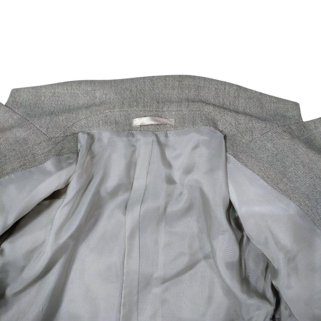 Burberry LONDON セットアップ スーツ ウールシルク グレー