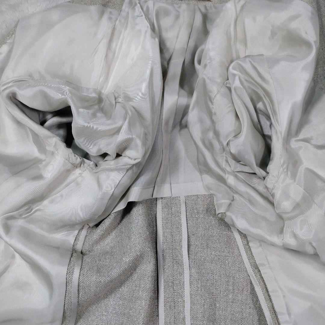 Burberry LONDON セットアップ スーツ ウールシルク グレー