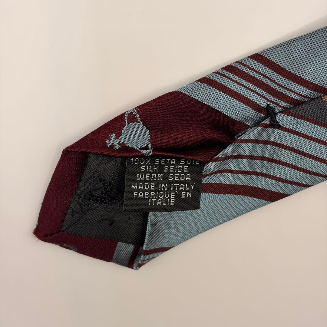 【美品✨】Vivienne Westwood ネクタイ オーブ ストライプ