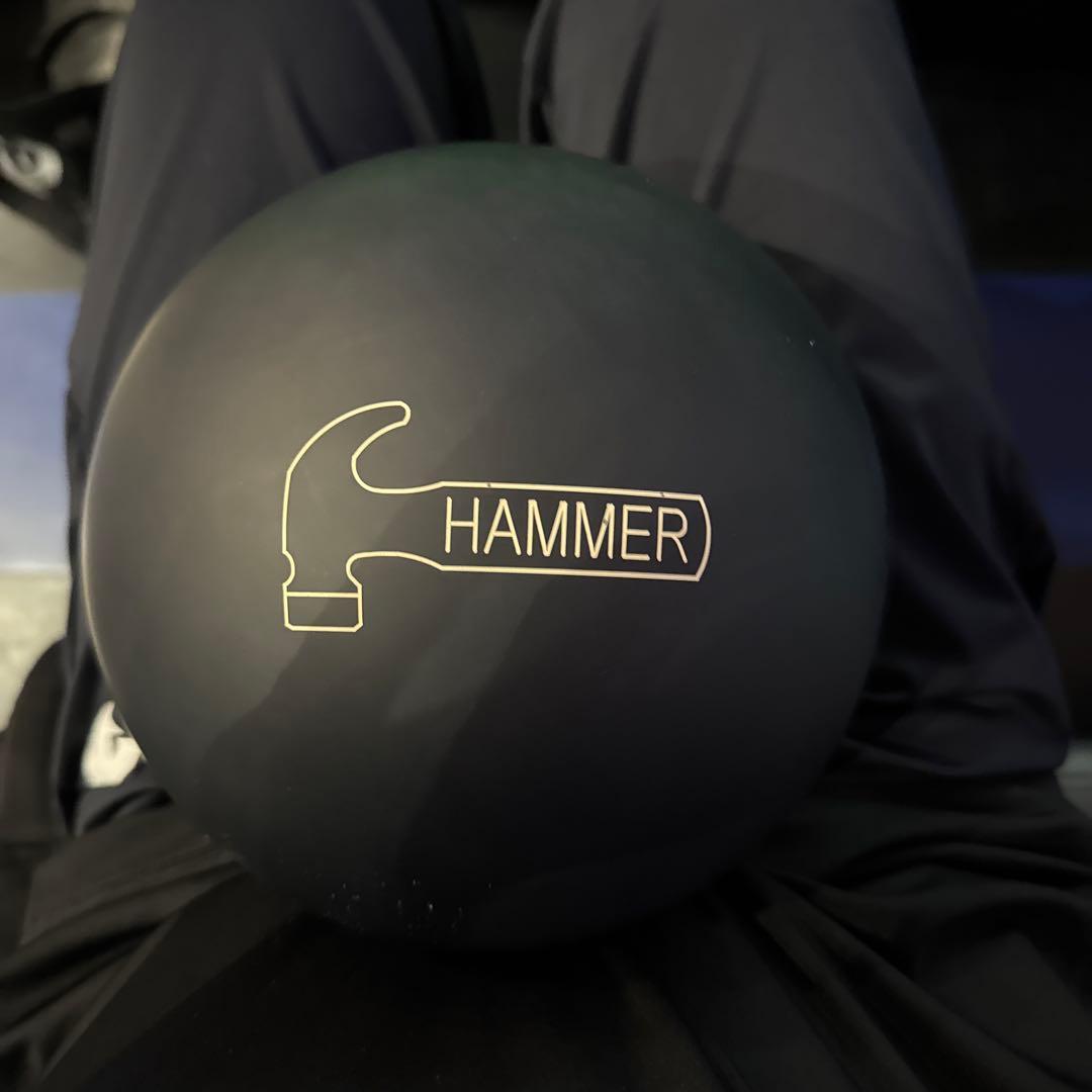 い*け様 HAMMER & Storm ボウリングボール ブラック 2穴