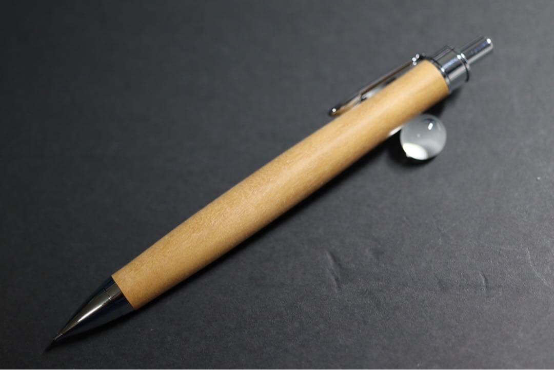 13 かなでクラフト インド白檀 杢入り シャープペンシル