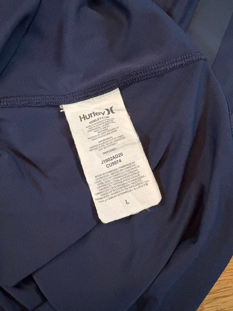 nonnative HURLEY NIKE 水着 上下セット メンズ　L