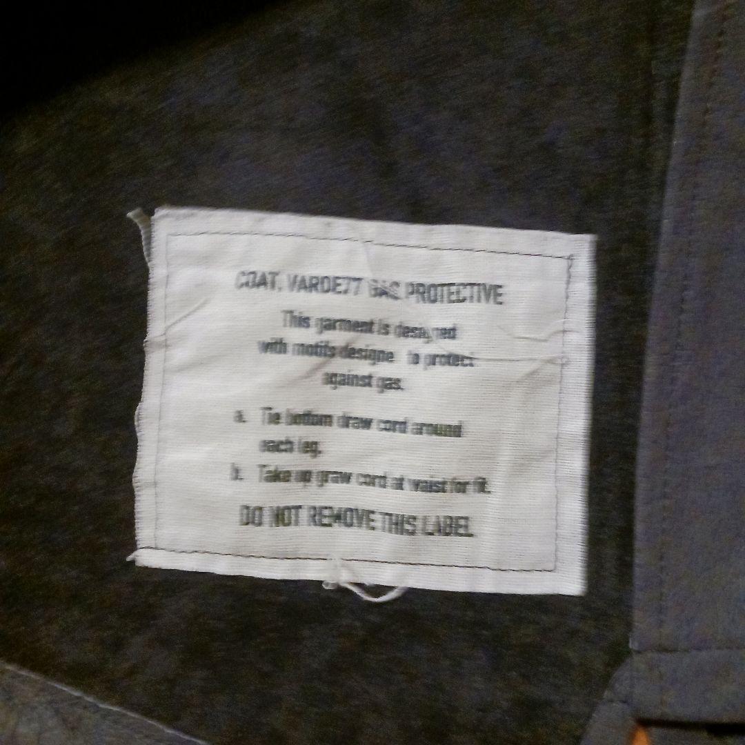 【試着のみ極美品】Varde77 ダメージレザーコート 62s US ARMY黒